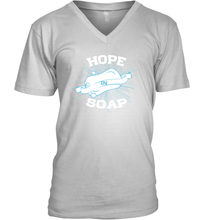 Load image into Gallery viewer, Hope In Soap Coronacation V-Neck T-Shirt
