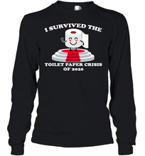 Load image into Gallery viewer, I Survived The Toilet Paper Crisis Coronacation Youth Long Sleeve
