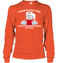 Load image into Gallery viewer, I Survived The Toilet Paper Crisis Coronacation Youth Long Sleeve
