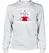 Load image into Gallery viewer, I Survived The Toilet Paper Crisis Coronacation Youth Long Sleeve

