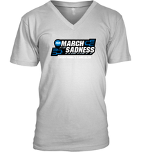 Load image into Gallery viewer, March Sadness Everythings Cancelled Basketball Coronacation V-Neck T-Shirt

