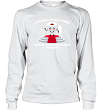 Load image into Gallery viewer, I Survived The Toilet Paper Crisis Coronacation Long Sleeve T-Shirt
