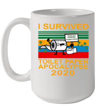 Load image into Gallery viewer, I Survived The Toilet Paper Crisis Of 2020 Coronacation Ceramic Mug 15oz
