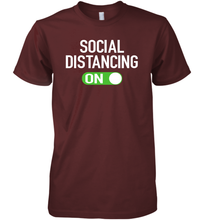 Load image into Gallery viewer, Social Distancing Mode On Coronacation Premium Men's T-Shirt

