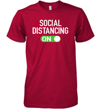 Load image into Gallery viewer, Social Distancing Mode On Coronacation Premium Men's T-Shirt
