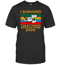 Load image into Gallery viewer, I Survived The Toilet Paper Crisis Of 2020 Coronacation T-Shirt
