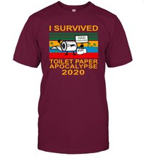 Load image into Gallery viewer, I Survived The Toilet Paper Crisis Of 2020 Coronacation T-Shirt
