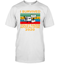 Load image into Gallery viewer, I Survived The Toilet Paper Crisis Of 2020 Coronacation T-Shirt
