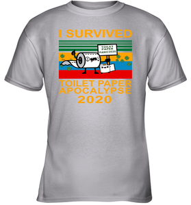 I Survived The Toilet Paper Crisis Of 2020 Coronacation Youth T-Shirt