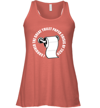 Load image into Gallery viewer, I Survived The Great Toilet Paper Crisis Coronacation Racerback Tank
