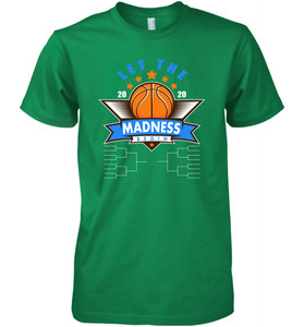 March College Basketball Let the Madness Begin Coronacation Premium Men's T-Shirt