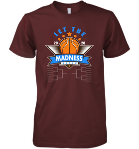 March College Basketball Let the Madness Begin Coronacation Premium Men's T-Shirt