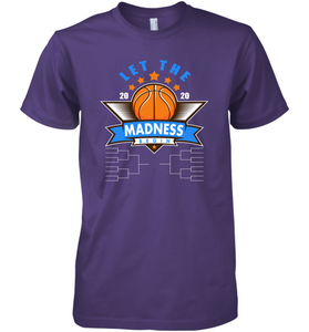 March College Basketball Let the Madness Begin Coronacation Premium Men's T-Shirt