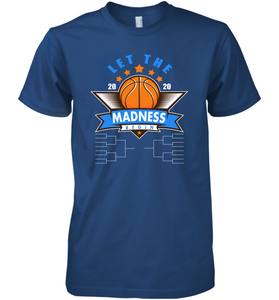 March College Basketball Let the Madness Begin Coronacation Premium Men's T-Shirt
