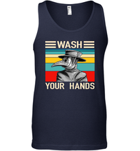 Load image into Gallery viewer, Plague Doctor Wash Your Hands Coronacation Tank Top
