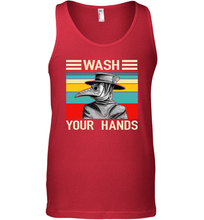 Load image into Gallery viewer, Plague Doctor Wash Your Hands Coronacation Tank Top
