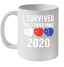 Load image into Gallery viewer, I Survived Toilet Paper Panic 2020 Coronacation Ceramic Mug 11oz
