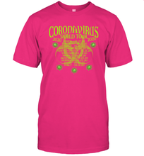 Load image into Gallery viewer, Go All Out World Tour 2020 Funny Coronacation T-Shirt
