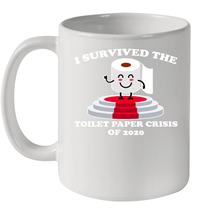 Load image into Gallery viewer, I Survived The Toilet Paper Crisis Coronacation Ceramic Mug 11oz
