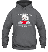 Load image into Gallery viewer, I Survived The Toilet Paper Crisis Coronacation Hoodie
