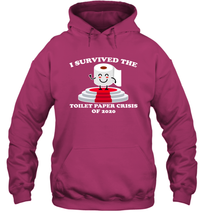 Load image into Gallery viewer, I Survived The Toilet Paper Crisis Coronacation Hoodie
