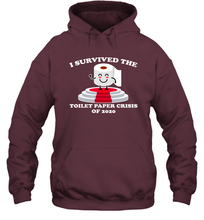 Load image into Gallery viewer, I Survived The Toilet Paper Crisis Coronacation Hoodie
