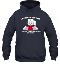 Load image into Gallery viewer, I Survived The Toilet Paper Crisis Coronacation Hoodie
