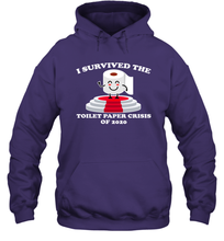 Load image into Gallery viewer, I Survived The Toilet Paper Crisis Coronacation Hoodie
