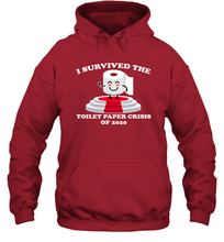 Load image into Gallery viewer, I Survived The Toilet Paper Crisis Coronacation Hoodie
