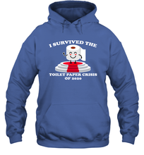 Load image into Gallery viewer, I Survived The Toilet Paper Crisis Coronacation Hoodie

