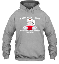 Load image into Gallery viewer, I Survived The Toilet Paper Crisis Coronacation Hoodie
