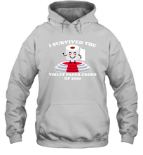 Load image into Gallery viewer, I Survived The Toilet Paper Crisis Coronacation Hoodie
