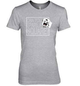 Can You Spare A Square Toilet Paper Coronacation Premium Women's T-Shirt