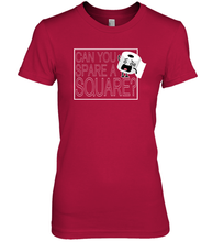Load image into Gallery viewer, Can You Spare A Square Toilet Paper Coronacation Premium Women&#39;s T-Shirt
