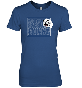 Can You Spare A Square Toilet Paper Coronacation Premium Women's T-Shirt