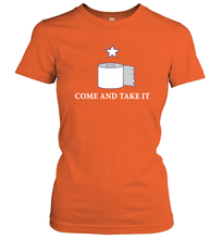 Load image into Gallery viewer, Toilet Paper Come and Take It Funny Coronacation Women's T-Shirt
